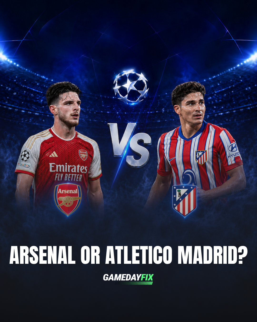 Arsenal vs Atlético Madrid: Rice and Álvarez Headline a Semi-Final Built for Pressure
