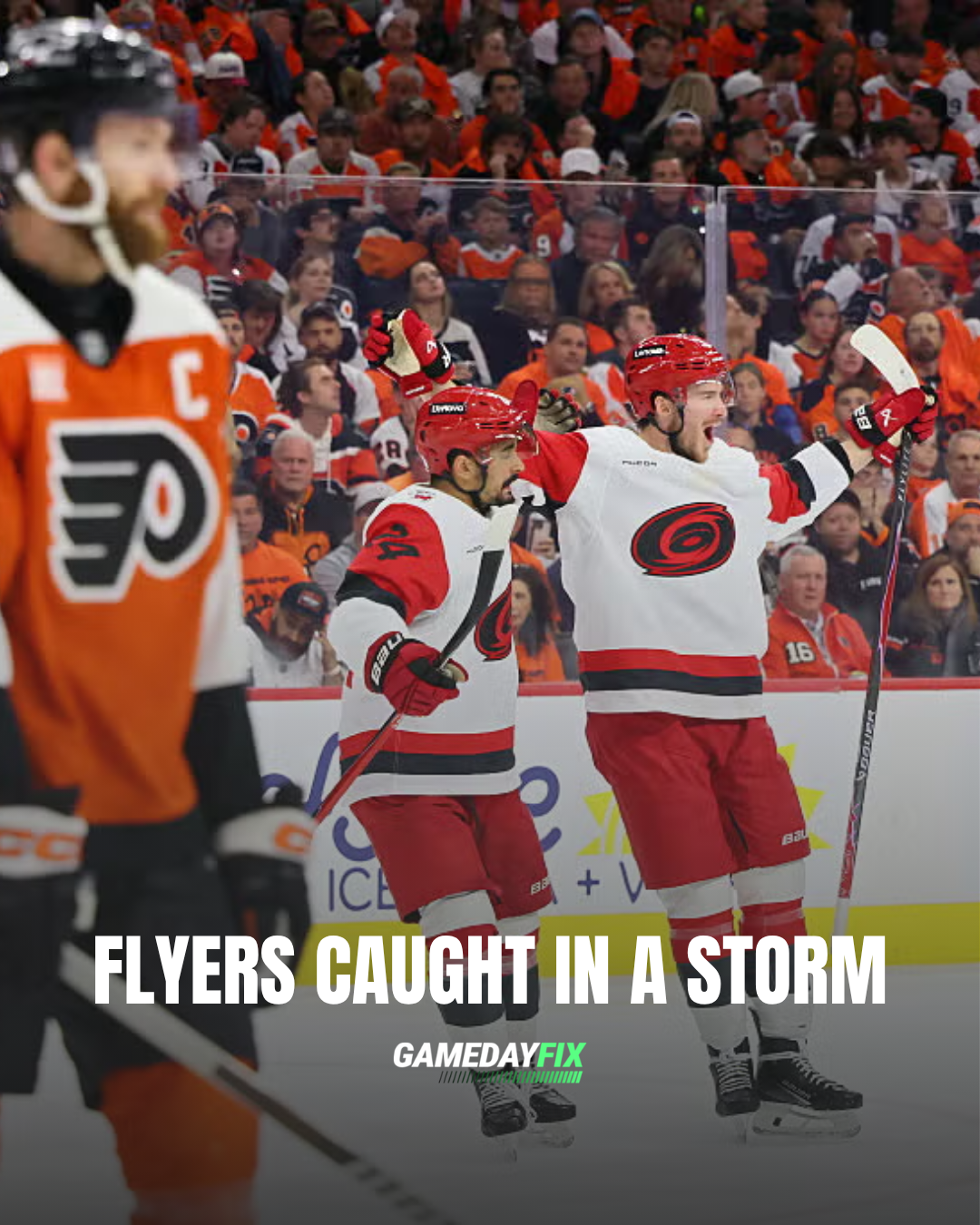 Hurricanes Take Commanding 3-0 Series Lead Over Flyers