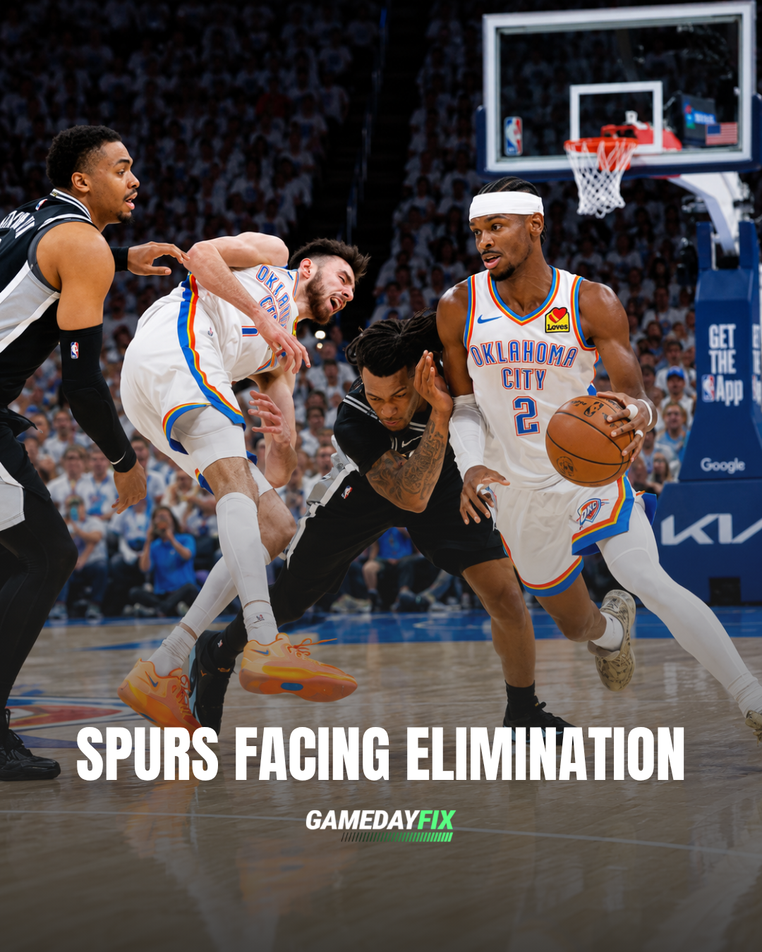 Thunder vs Spurs Game 5: OKC Pushes Spurs Toward Elimination