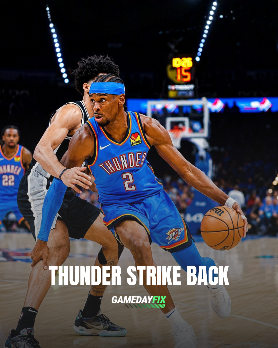 Thunder Answer Back: SGA Drops 30 as OKC Evens Western Conference Finals Against Spurs