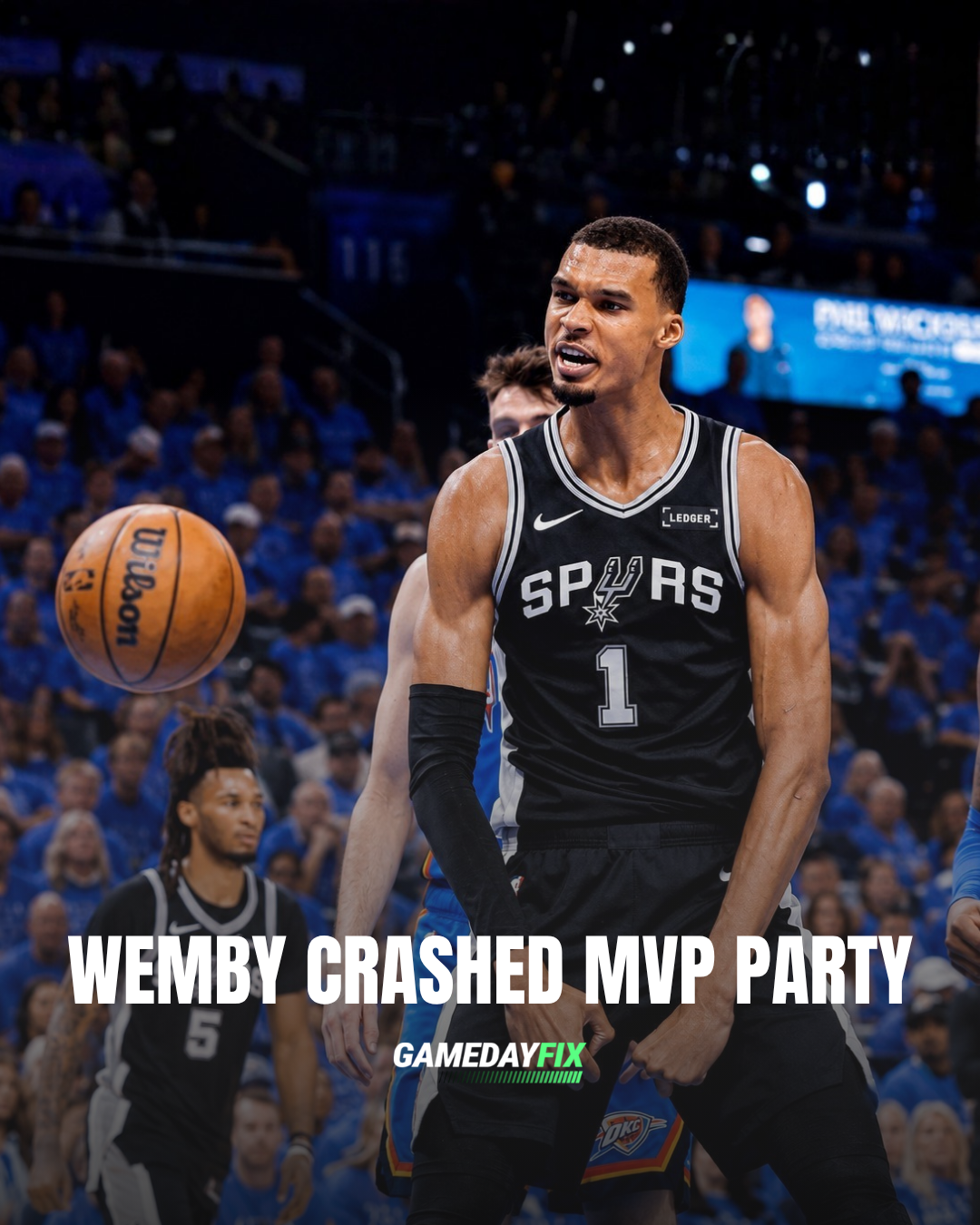 Wembanyama Steals the Show in Spurs’ Double OT Shocker Over OKC