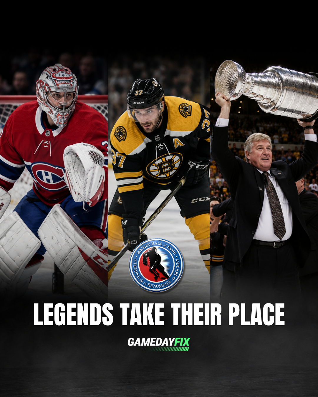 Carey Price, Patrice Bergeron and Brian Burke Enter Hockey’s Temple