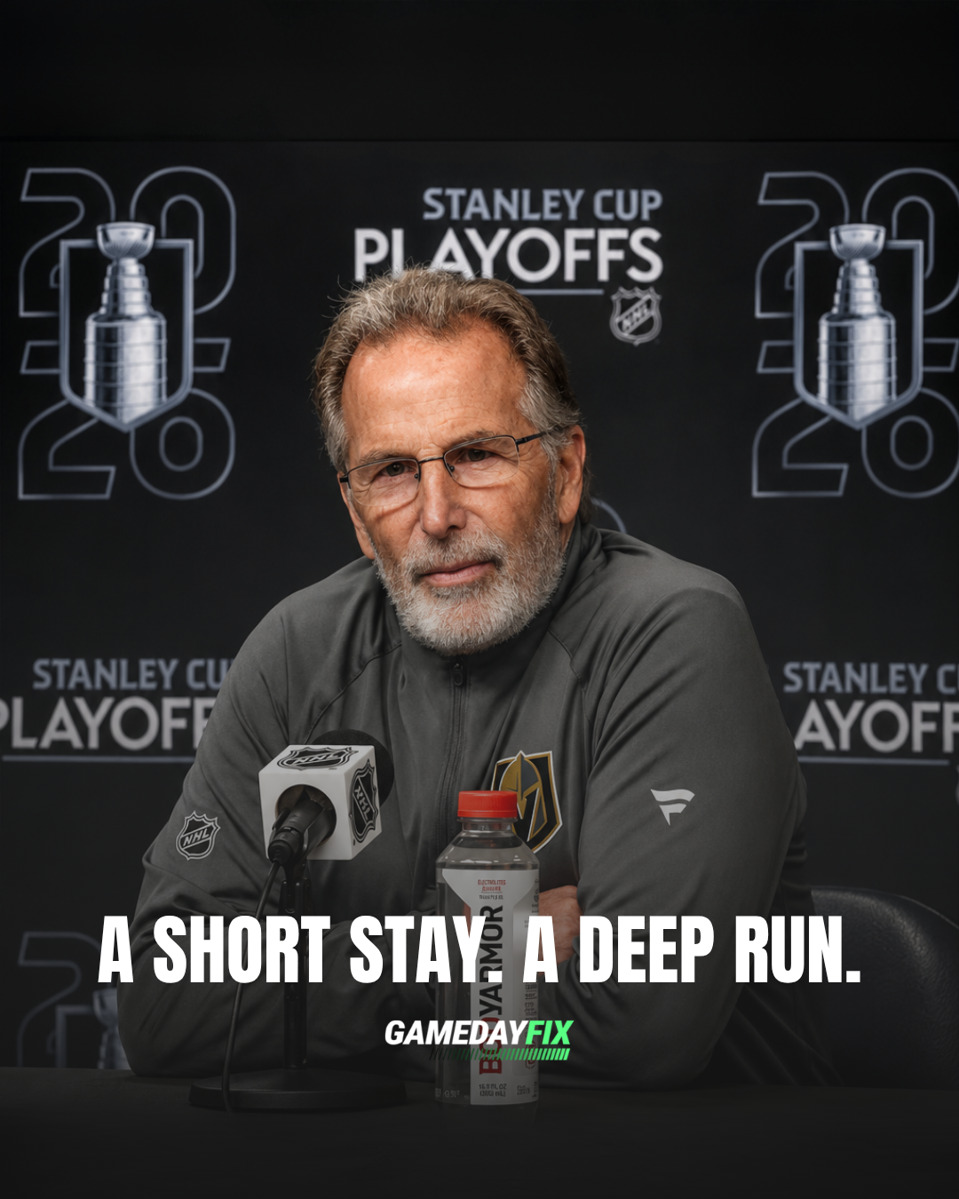 John Tortorella Leaves Vegas After Remarkable Stanley Cup Final Run