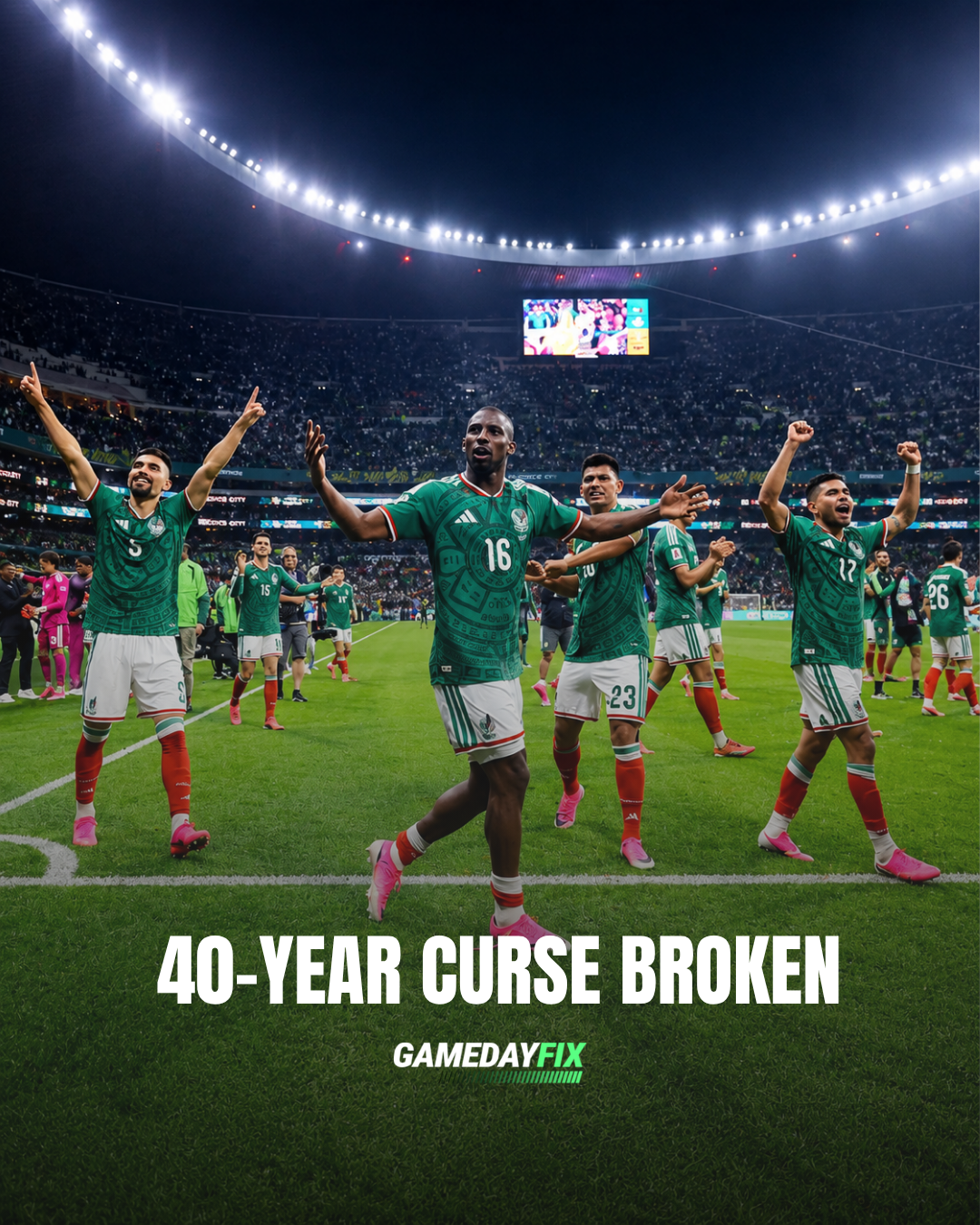 Mexico Breaks 40-Year Curse With Win Over Ecuador