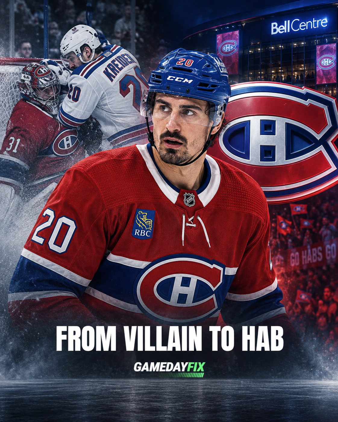 Chris Kreider Signs With Canadiens After Ducks Exit