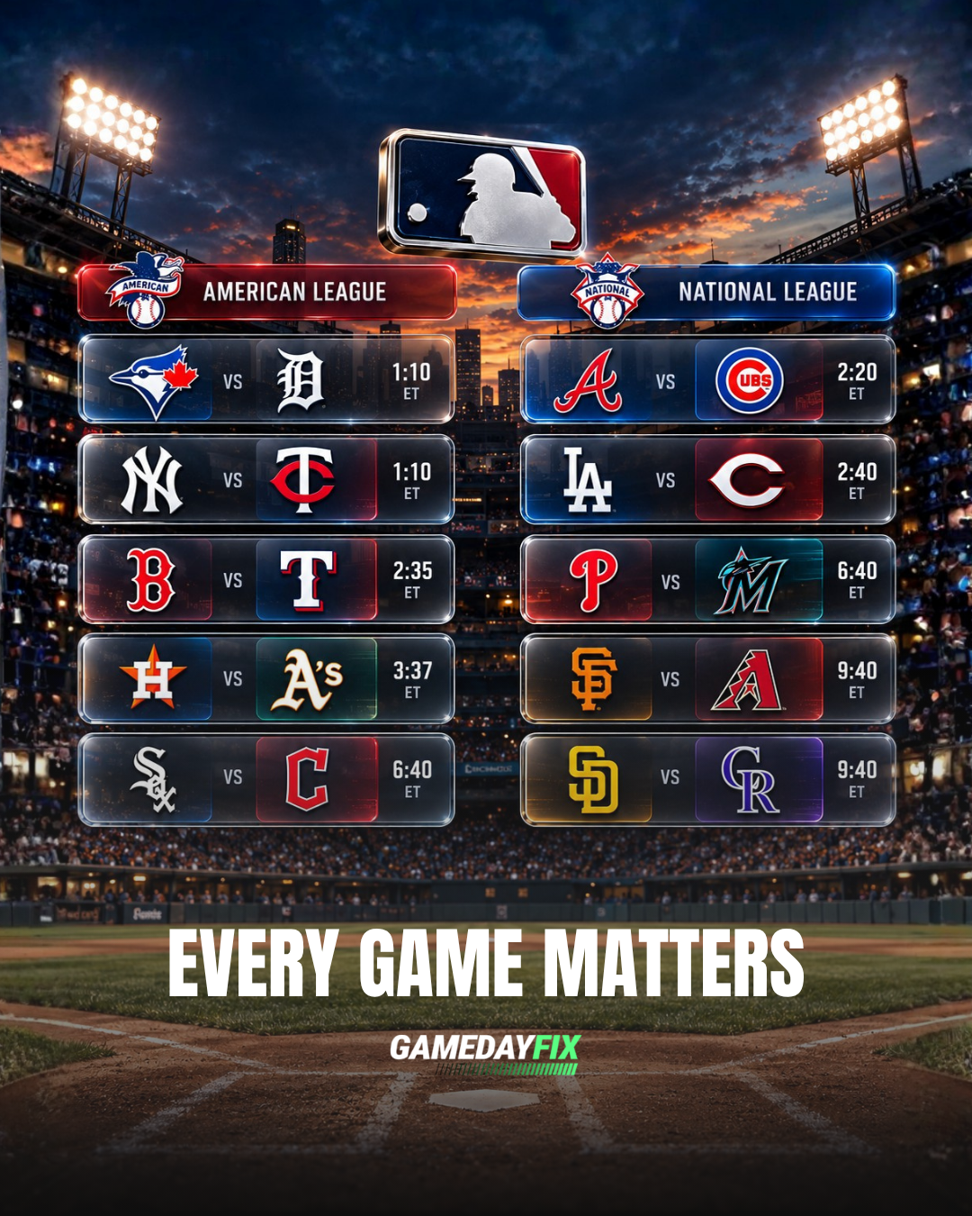 MLB Playoff Race: Every Game Matters on a Massive Tuesday Night