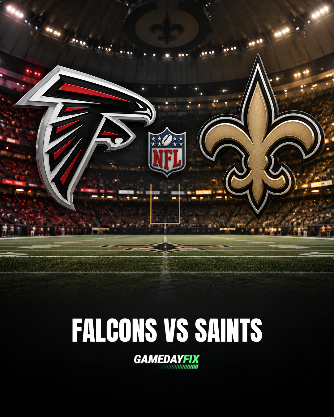 Falcons vs Saints: NFC South Rivals Meet on Monday Night