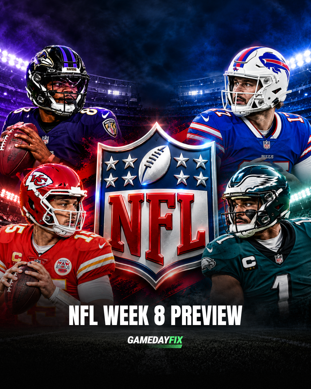 NFL Week 8 Preview: Biggest Matchups, Division Battles and Teams Under Pressure